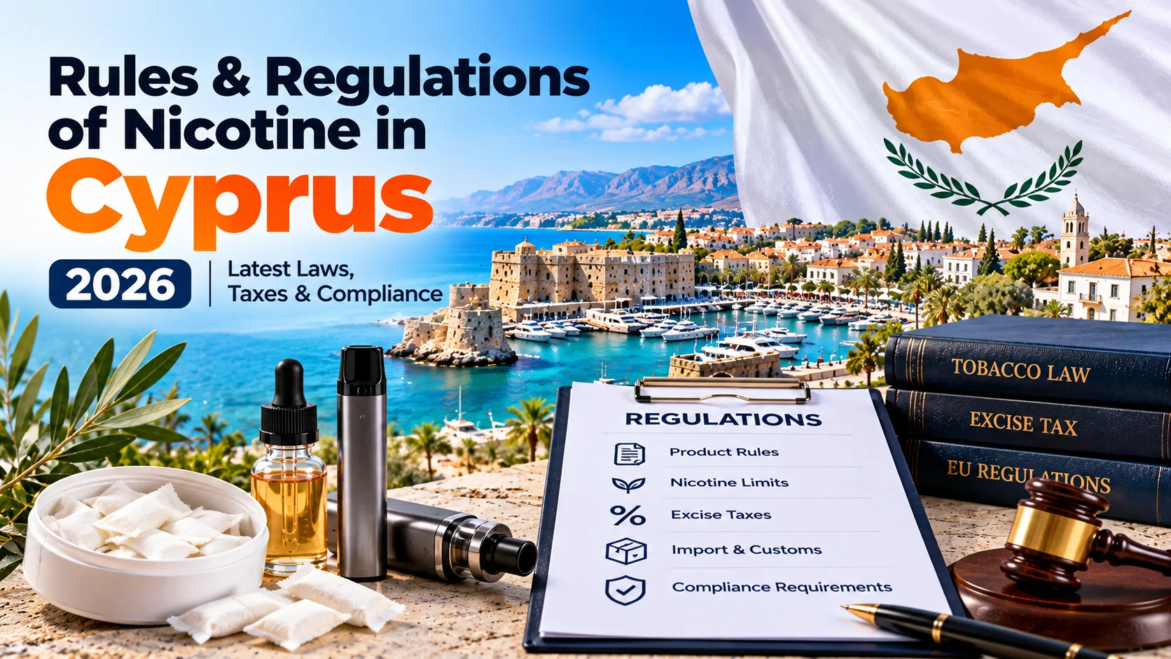 Rules & Regulations of Nicotine in Cyprus 2026