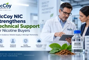 McCoy NIC technical support for nicotine buyers