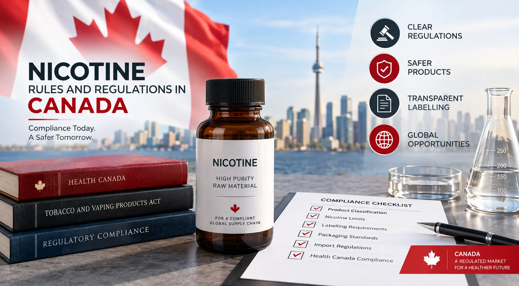 Nicotine rules and regulations in Canada for B2B buyers