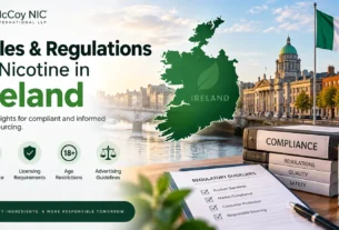Nicotine Regulations in Ireland for B2B Manufacturers