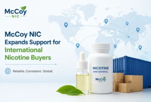 McCoy NIC international nicotine buyers support