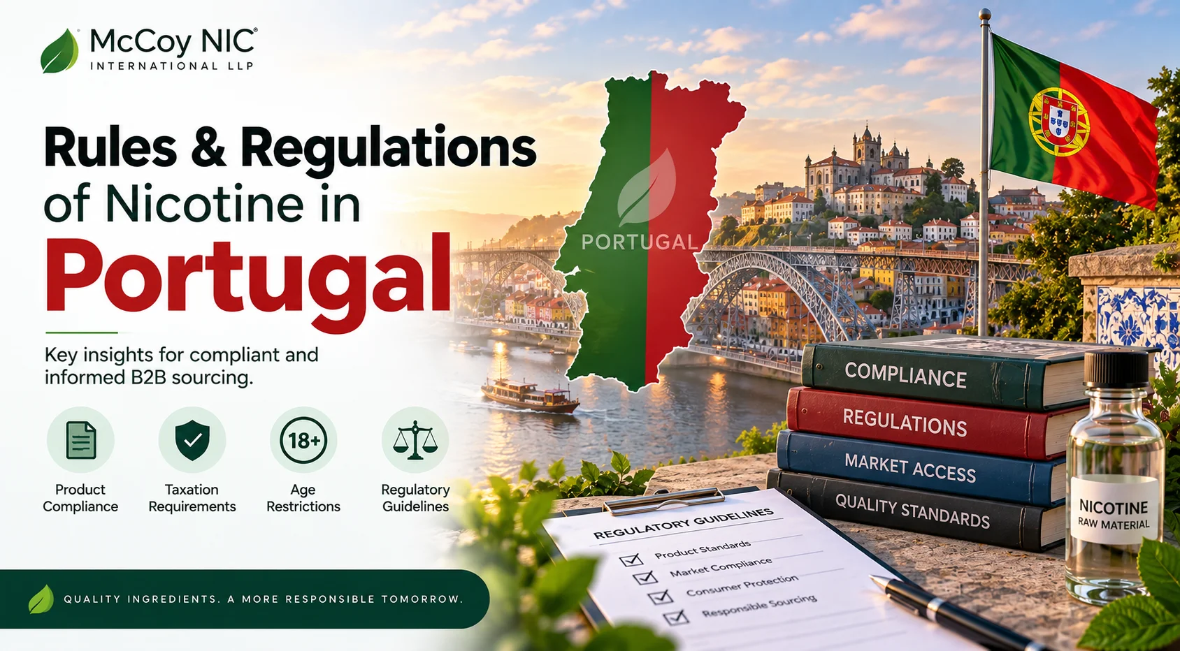 Nicotine Regulations in Portugal – B2B Compliance Guide