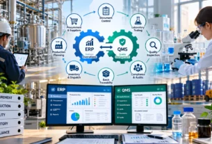 ERP and quality systems in chemical manufacturing
