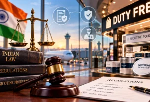 Duty-free shops nicotine regulations India Bombay High Court nicotine pouch ruling