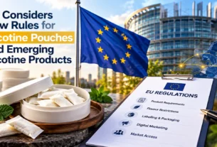 EU nicotine pouch regulations and emerging nicotine products under new regulatory review