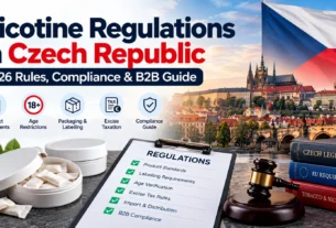 icotine regulations in Czech Republic 2026 for manufacturers and B2B buyers