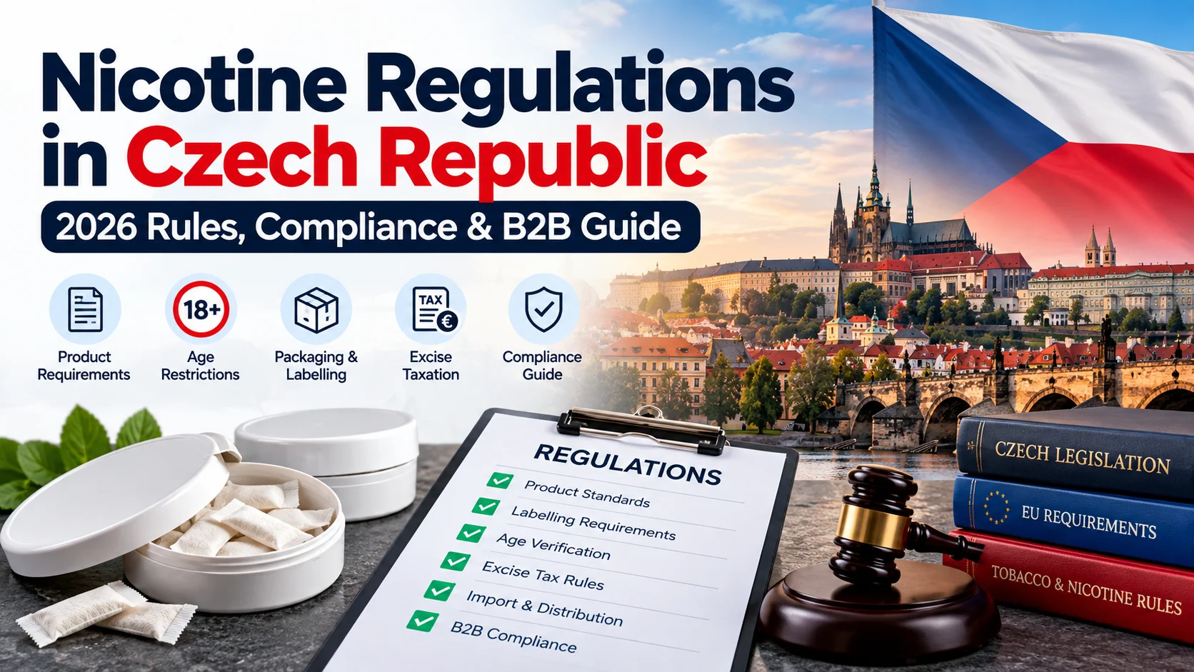 icotine regulations in Czech Republic 2026 for manufacturers and B2B buyers