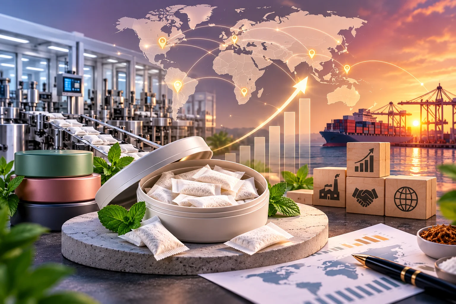Nicotine pouch brands attracting global manufacturing and product investments