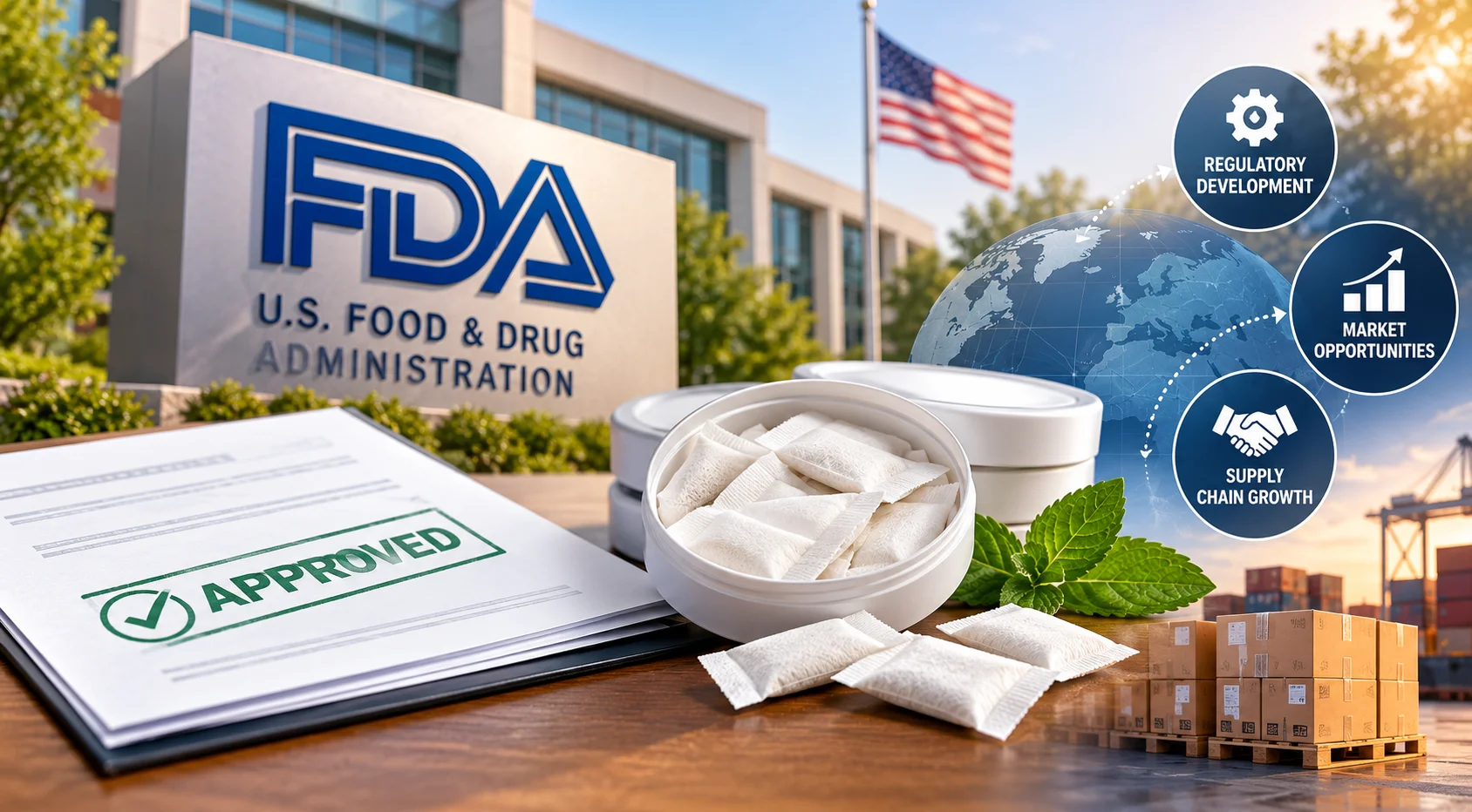 Image alt text FDA authorizes nicotine pouch products - McCoy NIC news