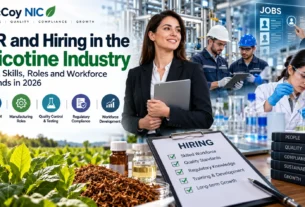 HR and hiring in the nicotine industry in 2026.