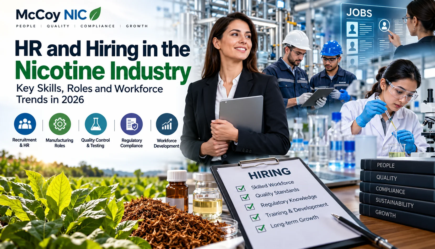 HR and hiring in the nicotine industry in 2026.
