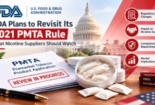 FDA PMTA rule review 2026 - nicotine regulation news