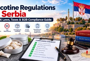 Nicotine regulations in Serbia 2026 for B2B compliance